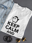 Keep Calm, Love Penguins T-shirt -SPIdeals Designs