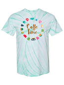 Coffee Time Mugs Tie Dye Tee -SPIdeals Designs