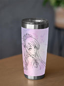 Kawaii Woman Tumbler -SPIdeals Designs