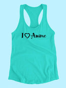Love Anime Racerback Tank -SPIdeals Designs