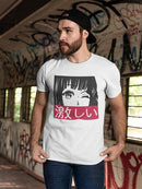 Winking Korean Girl T-shirt -SPIdeals Designs