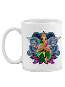 Woman With Four Arms Mug -SPIdeals Designs