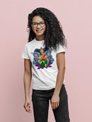 Woman With Four Arms T-shirt -SPIdeals Designs