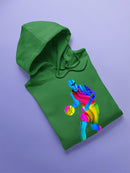 Colorful Basketball Player Hoodie or Sweatshirt -SPIdeals Designs