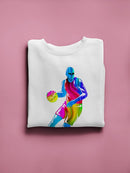 Colorful Basketball Player Hoodie or Sweatshirt -SPIdeals Designs