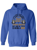 Truck Driver And Dad Hoodie -SPIdeals Designs