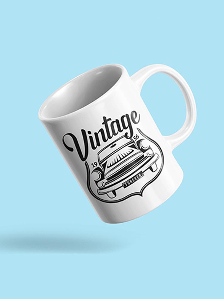Vintage Car Mug -SPIdeals Designs
