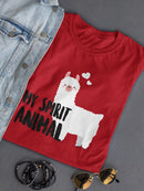Llama, My Spirit Animal T-shirt -SPIdeals Designs
