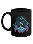 Cyber Girl Mug -SPIdeals Designs