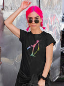 Penguin Art T-shirt -SPIdeals Designs