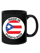 Made In Puerto Rico Flag  Mug -SPIdeals Designs