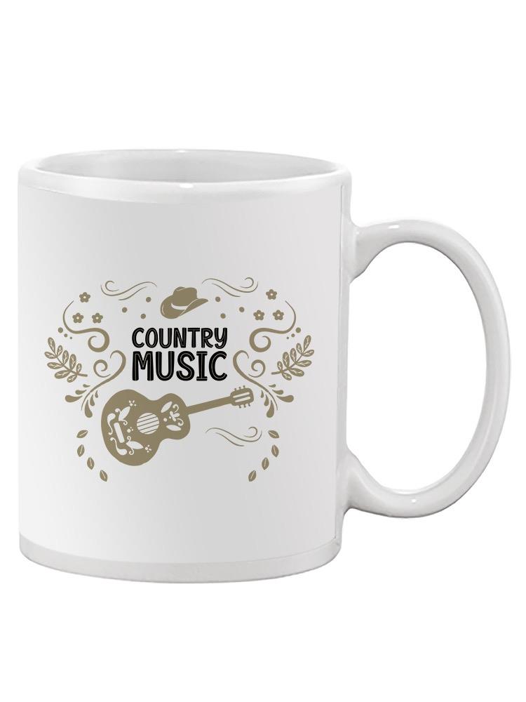 Country Music Art Mug -SPIdeals Designs
