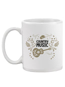 Country Music Art Mug -SPIdeals Designs