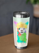 Colorful Llama Tumbler -SPIdeals Designs