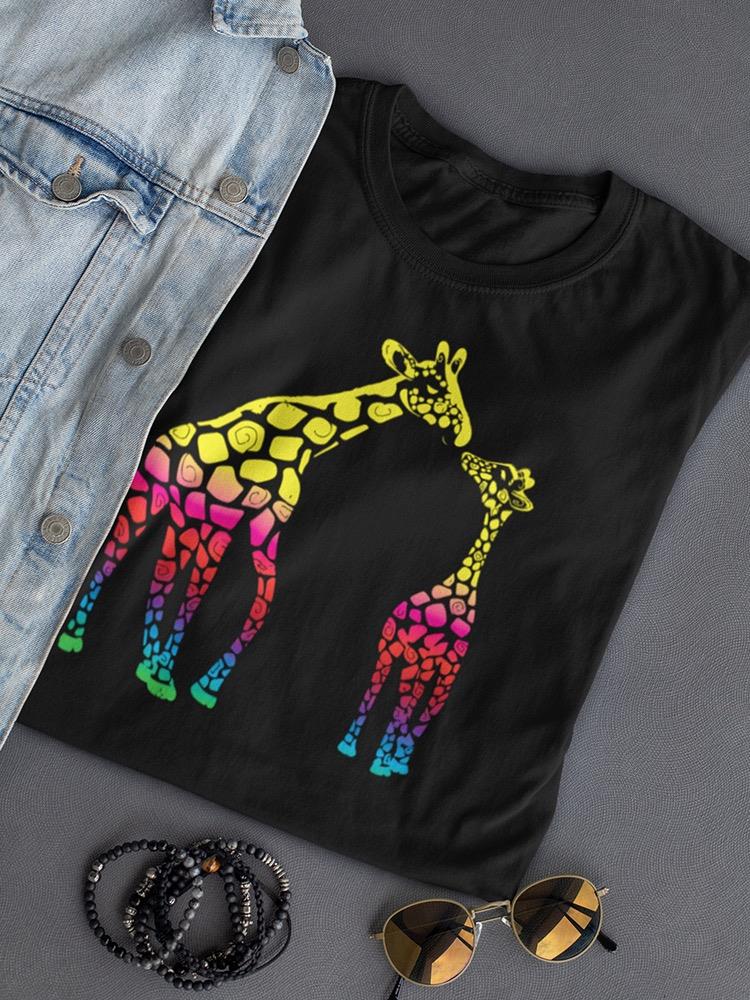 Giraffe Family T-shirt -SPIdeals Designs