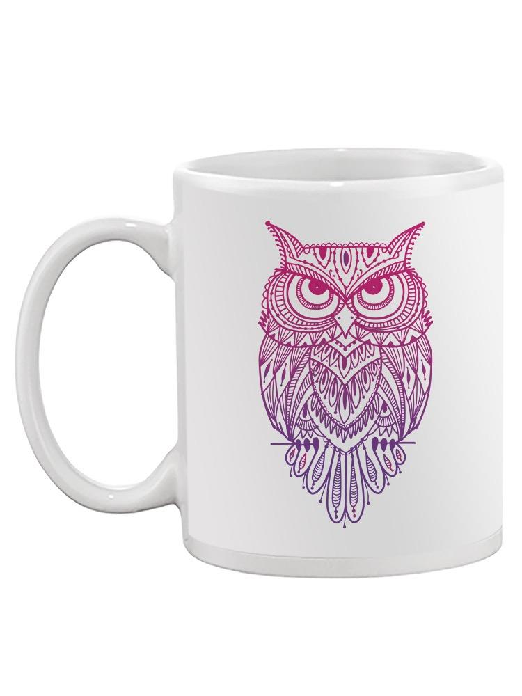 Owl Pattern Mug -SPIdeals Designs