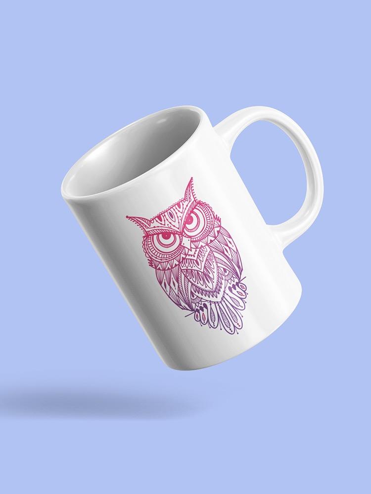 Owl Pattern Mug -SPIdeals Designs