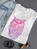 Owl Pattern T-shirt -SPIdeals Designs