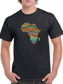 Africa Country Map T-shirt -SPIdeals Designs