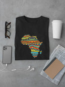 Africa Country Map T-shirt -SPIdeals Designs