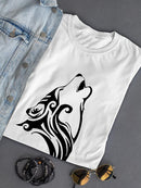 Howling Wolf T-shirt -SPIdeals Designs