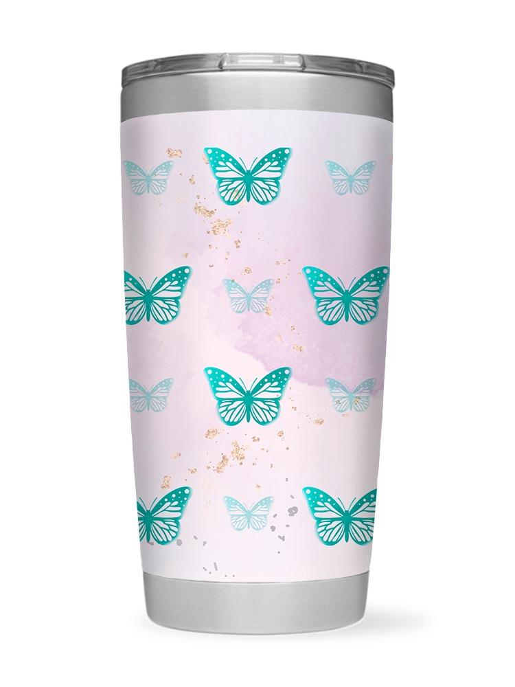 Blue Butterfly Tumbler -SPIdeals Designs