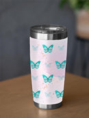 Blue Butterfly Tumbler -SPIdeals Designs