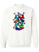 Cute Butterflies Hoodie or Sweatshirt -SPIdeals Designs