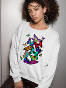 Cute Butterflies Hoodie or Sweatshirt -SPIdeals Designs