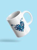 Butterflies Forming A Heart. Mug -SPIdeals Designs