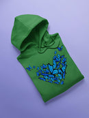 Butterflies Forming A Heart. Hoodie -SPIdeals Designs