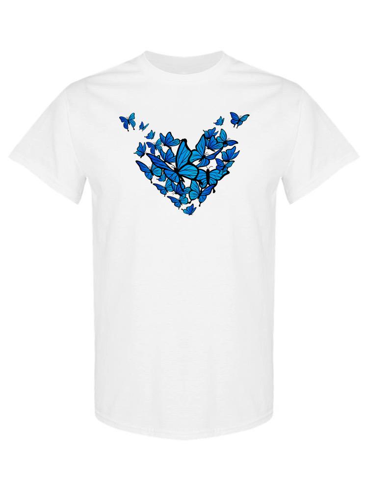 Butterflies Forming A Heart. T-shirt -SPIdeals Designs