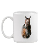Portrait Of A Horse. Mug -SPIdeals Designs