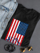 American Flash And Fish T-shirt -SPIdeals Designs