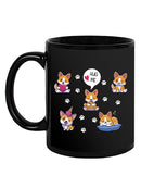 Cute Corgi Reactions Mug -SPIdeals Designs