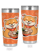 Cute Corgi With Ramen Tumbler -SPIdeals Designs