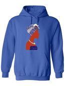 Woman Silhouette Hoodie -SPIdeals Designs