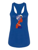 Woman Silhouette Racerback Tank -SPIdeals Designs