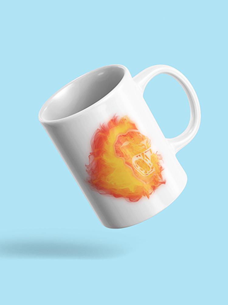 Flame Lion Mug -SPIdeals Designs