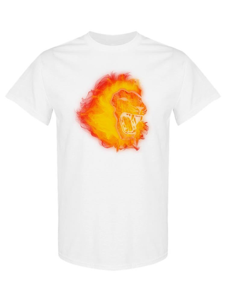 Flame Lion T-shirt -SPIdeals Designs