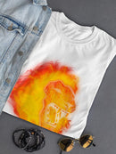 Flame Lion T-shirt -SPIdeals Designs