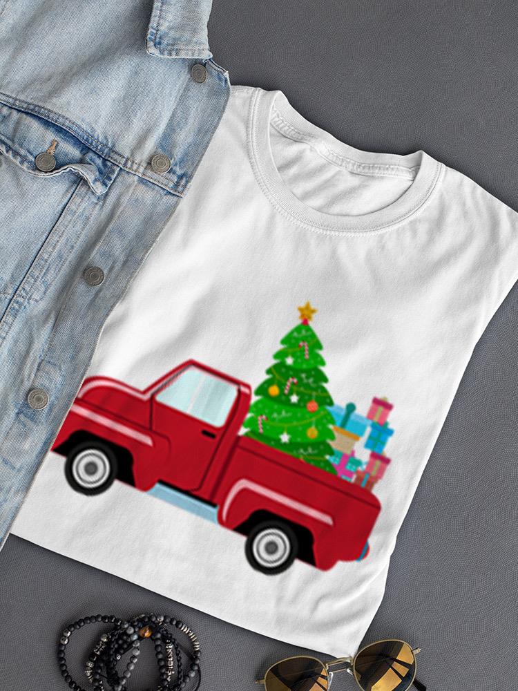 Christmas Truck T-shirt -SPIdeals Designs