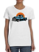 Vintage Blue Truck T-shirt -SPIdeals Designs