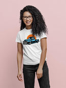 Vintage Blue Truck T-shirt -SPIdeals Designs