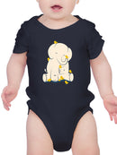 Elephant With Birds Bodysuit -Jay Fleck Designs