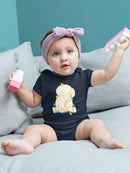 Elephant With Birds Bodysuit -Jay Fleck Designs