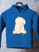 Elephant With Birds Hoodie -Jay Fleck Designs
