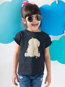 Elephant With Birds T-shirt -Jay Fleck Designs