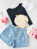 Elephant With Birds T-shirt -Jay Fleck Designs