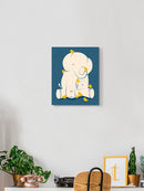 Elephant With Birds Wall Art -Jay Fleck Designs